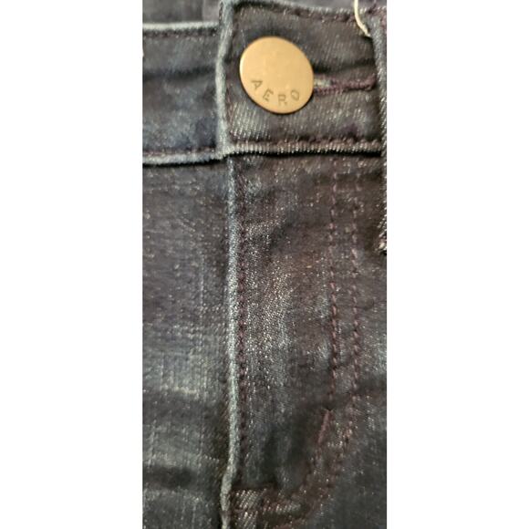 Aero Low Rise Boot Jeans Womens Size 0R - Picture 4 of 13
